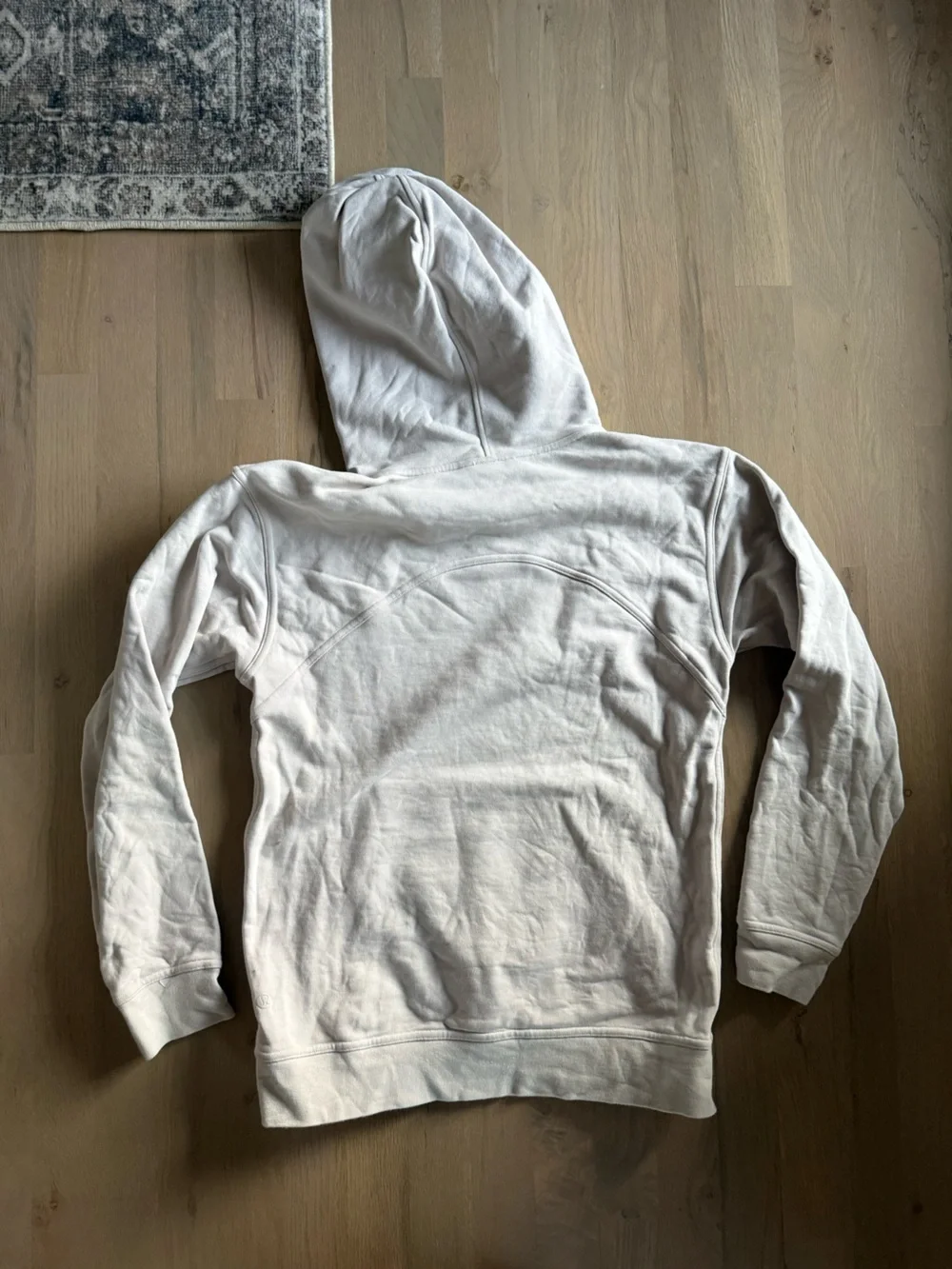 lululemon athletica womens Light Gray Hooded Pullover - vapor